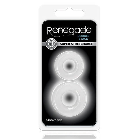 Premium Renegade Double Stack by NS Novelties - Cock Ring Sets