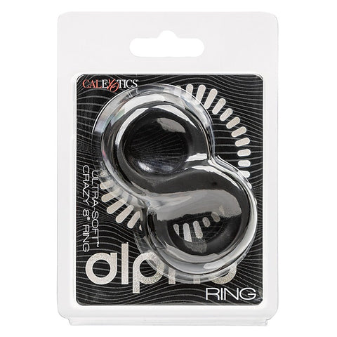 Premium Alpha Ultra-Soft Crazy 8 Mens Cock Ring - Stretchy Cock Rings
