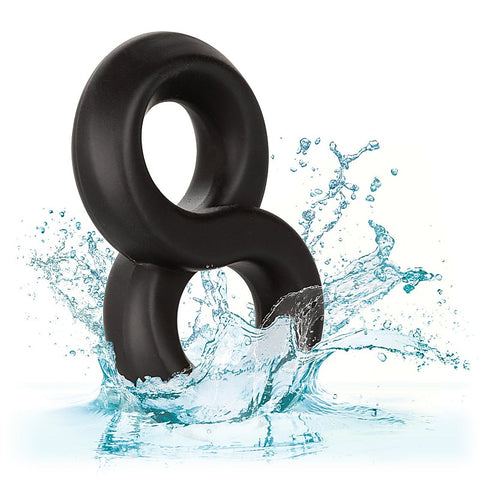 Premium Alpha Ultra-Soft Crazy 8 Mens Cock Ring - Stretchy Cock Rings