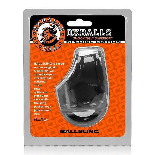 Ballsling Ball Split Sling by Oxballs - Cock Rings