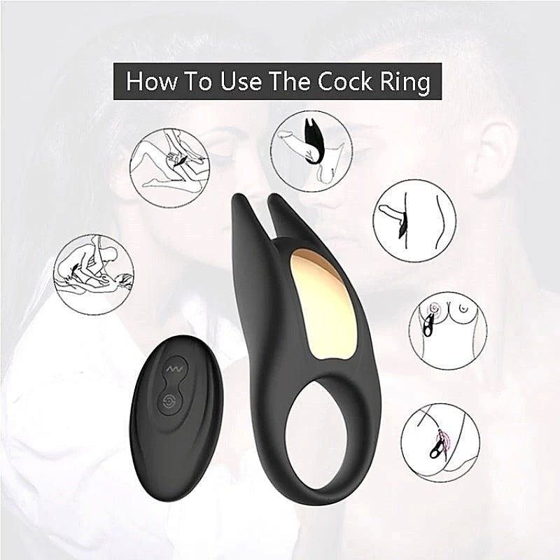 Wireless Vibrating Pleasure Ring by Winyi - Ball and Cock Toys