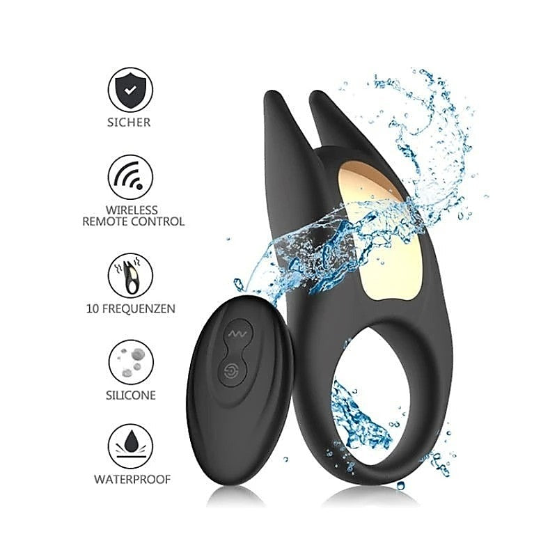 Wireless Vibrating Pleasure Ring by Winyi - Ball and Cock Toys