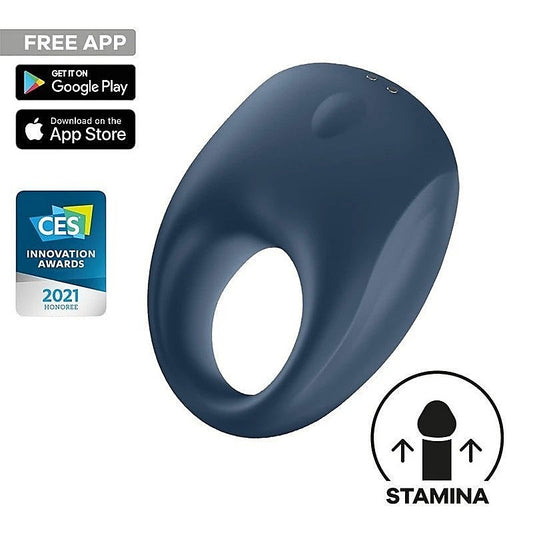 Strong One App Connected Penis Ring Vibrator by Satisfyer - Cock Rings
