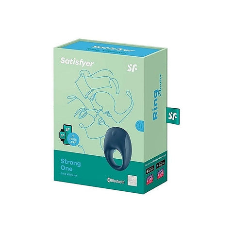 Satisfyer Strong One App Connected Penis Ring Vibrator - Cock Rings