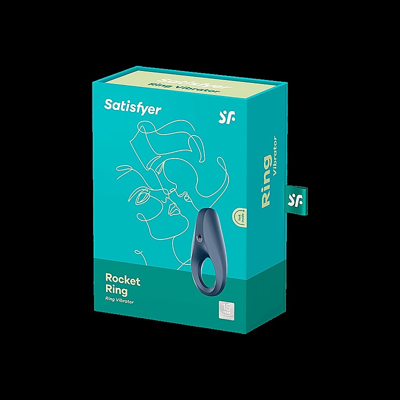 Rocket 10 Functions Flexible Mens Cock Ring by Satisfyer - Cock Rings