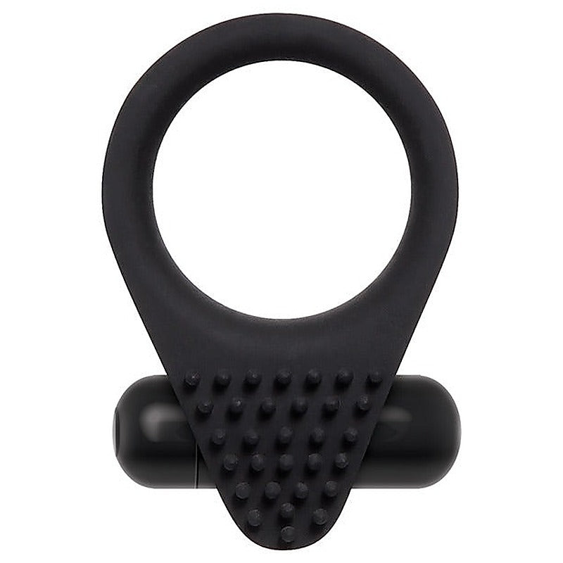 Black Knight Vibrating Cock Ring by Evolved - Vibrating Cock Rings