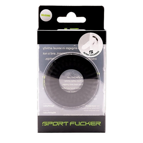 Sport Fucker Nitro Ring Black - Cock Rings