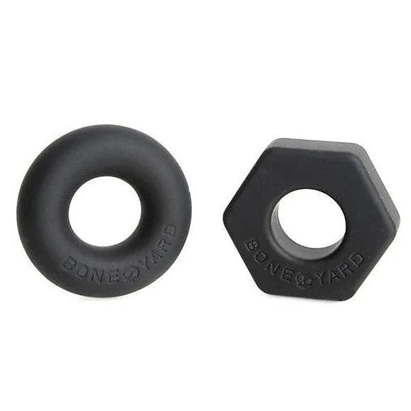Boneyard The Nutball Super-Soft Silicone Ring Set - Ball and Cock Toys