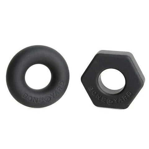 Boneyard The Nutball Super-Soft Silicone Ring Set - Ball and Cock Toys