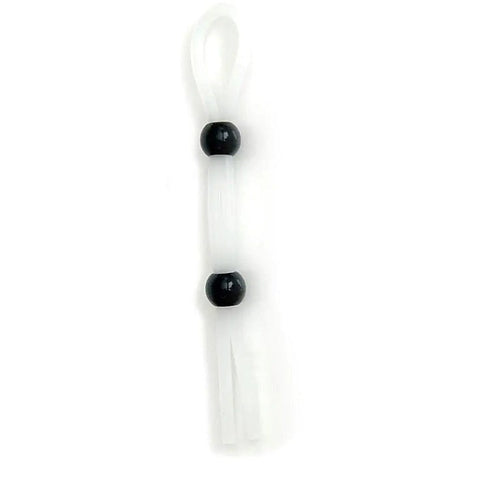 The Brawn Double Silicone Cock Leash by C1R Releasing - Stretchy Cock Rings