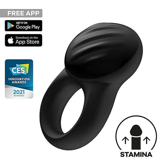 Signet Mobile App Control Vibrating Cock Ring by Satisfyer - Vibrating Cock Rings