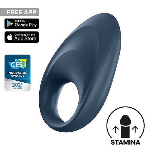 Mighty One App Controlled Vibrating Cock Ring by Satisfyer - Cock Rings