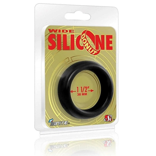 Ignite Wide Silicone Donut by SI Novelties - Ball and Cock Toys