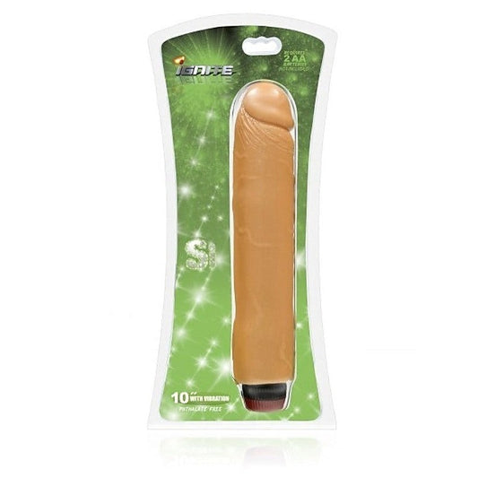 Cock with Vibration 10in by SI Novelties - Vibrating Dildos