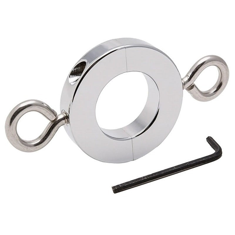 Weighted Ball Stretcher 8oz by SI Novelties - Cock Rings