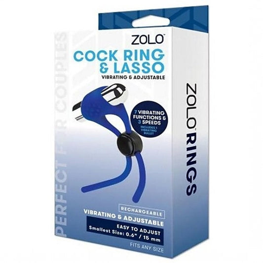 Adjustable Vibrating Cock Ring by Zolo - Cock Rings