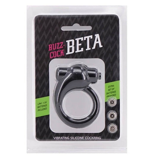 Buzz-Cock Beta Vibrating Silicone Cock Ring - Vibrating Cock Rings