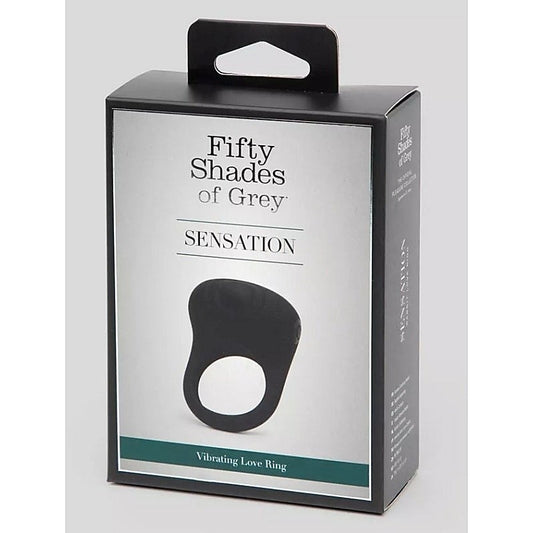 Fifty Shades Sensation Rechargeable Vibrating Cock Ring - Vibrating Cock Rings