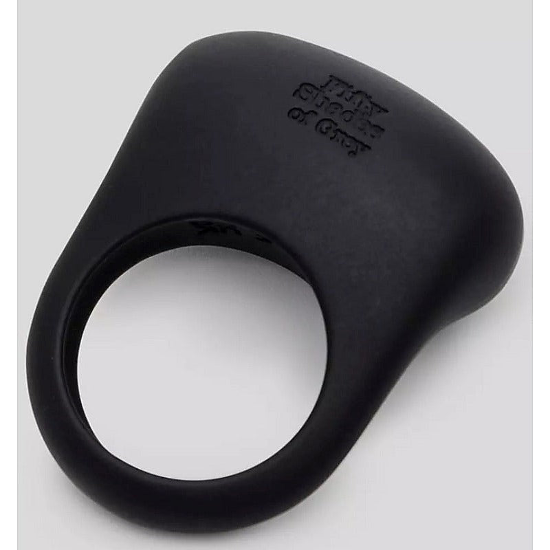 Fifty Shades Sensation Rechargeable Vibrating Love Ring - Vibrating Cock Rings