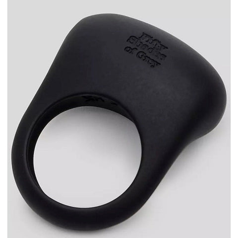 Fifty Shades Sensation Rechargeable Vibrating Love Ring - Vibrating Cock Rings