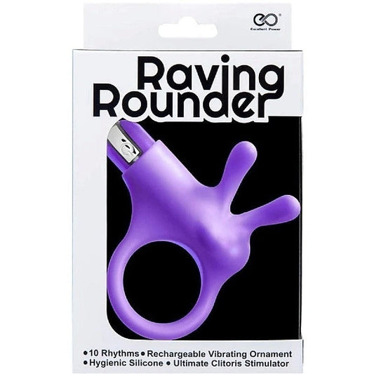 Raving Rounder Rechargeable Cock Ring by NANMA Corporation - Ball and Cock Toys