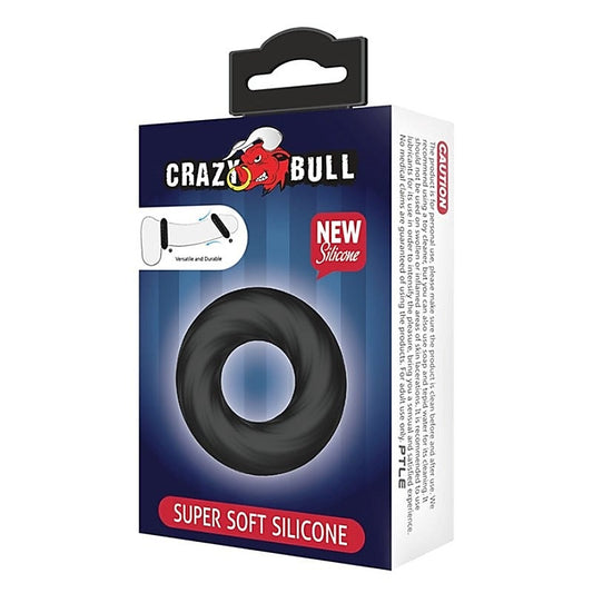 Crazy Bull Silicone Cock Ring by Baile - Stretchy Cock Rings