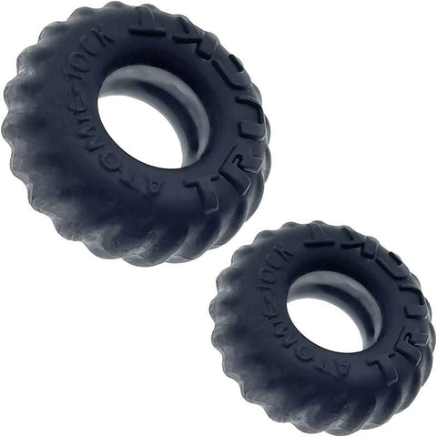 Premium Truckt 2 Piece Cockring Set by Oxballs - Stretchy Cock Rings