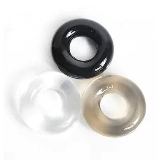 HUJ3 C-Ring 3 Pack by Hunkyjunk - Cock Rings