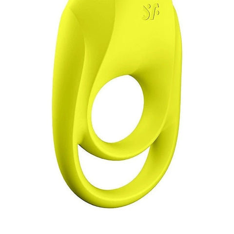Spectacular Duo Vibrating Silicone Cock Ring by Satisfyer - Ball and Cock Toys