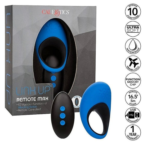 Link Up Max Remote Controlled Vibrating Dick Ring - Vibrating Cock Rings