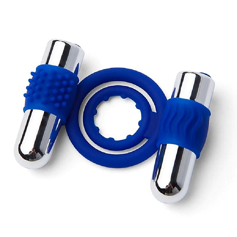 Zolo Duo Rechargeable Cock Ring by Xgen Products - Stretchy Cock Rings