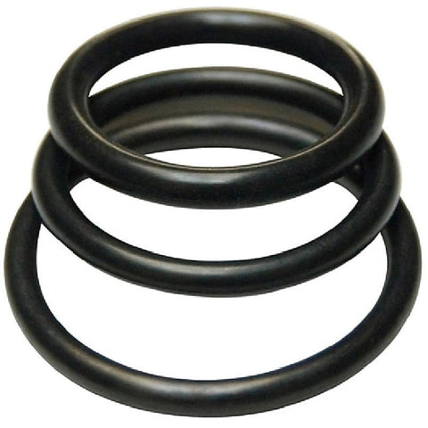 Rubber Cock Rings Set by The Stockroom - Cock Rings