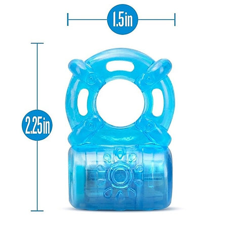 Stay Hard Rechargeable 5 Function Cock Ring - Vibrating Cock Rings