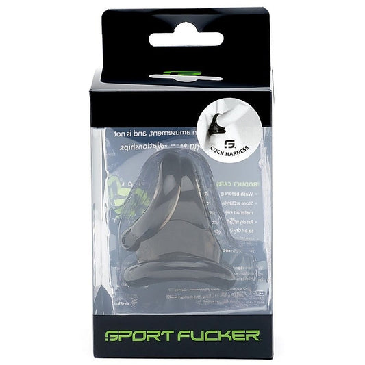 Cock Harness Penis And Ball Harness by Sport Fucker - Stretchy Cock Rings