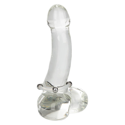 Large Steel Beaded Silicone Ring by California Exotics - Cock Rings