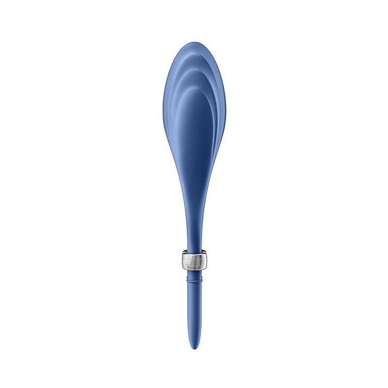 Duelist Silicone Vibrating Mens Cock Ring by Satisfyer - Ball and Cock Toys