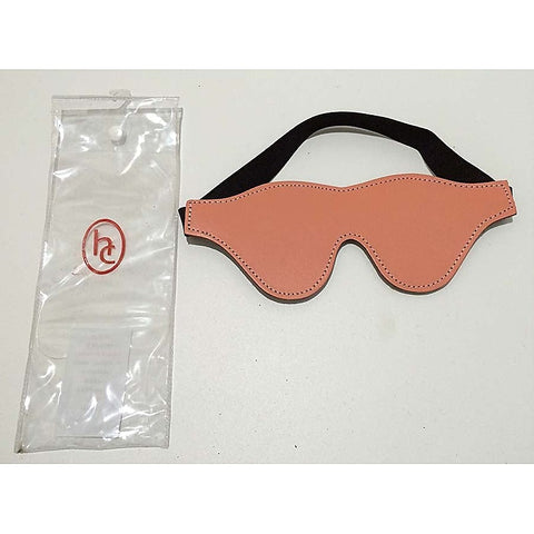 Suede Bondage Blindfold by Hell's Couture - Fancy Dress Ups