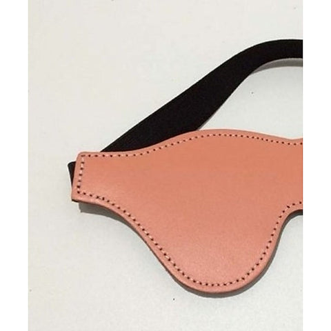 Suede Bondage Blindfold by Hell's Couture - Fancy Dress Ups