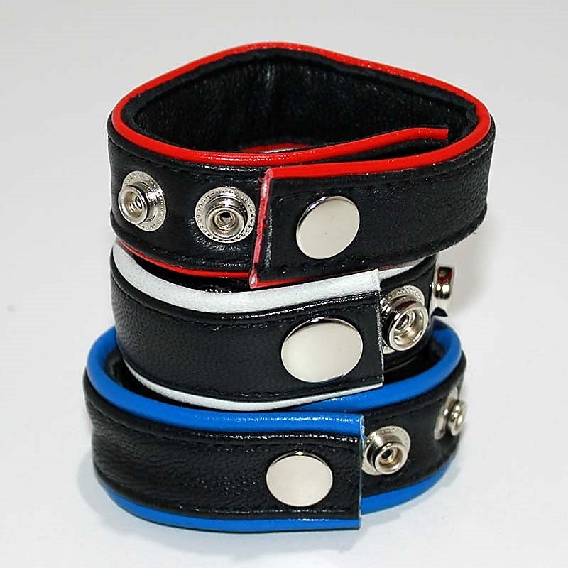 Classic Four Speed Leather Cock Ring by Hell's Couture - Cock Rings