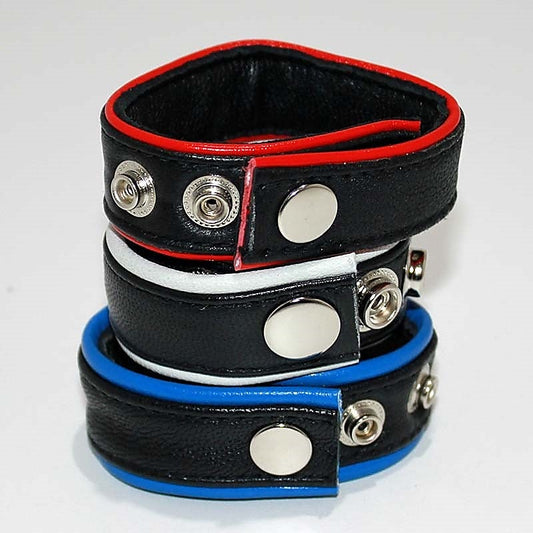 Classic Four Speed Leather Cock Ring by Hell's Couture - Cock Rings