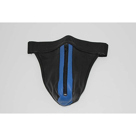 JAX Leather Jocks Black & Blue - Jocks and G-Strings