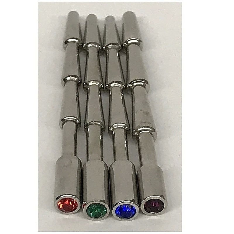 Hells Couture Cleo Ameblo Penis Plug with Gemstone Design - Penis Plugs