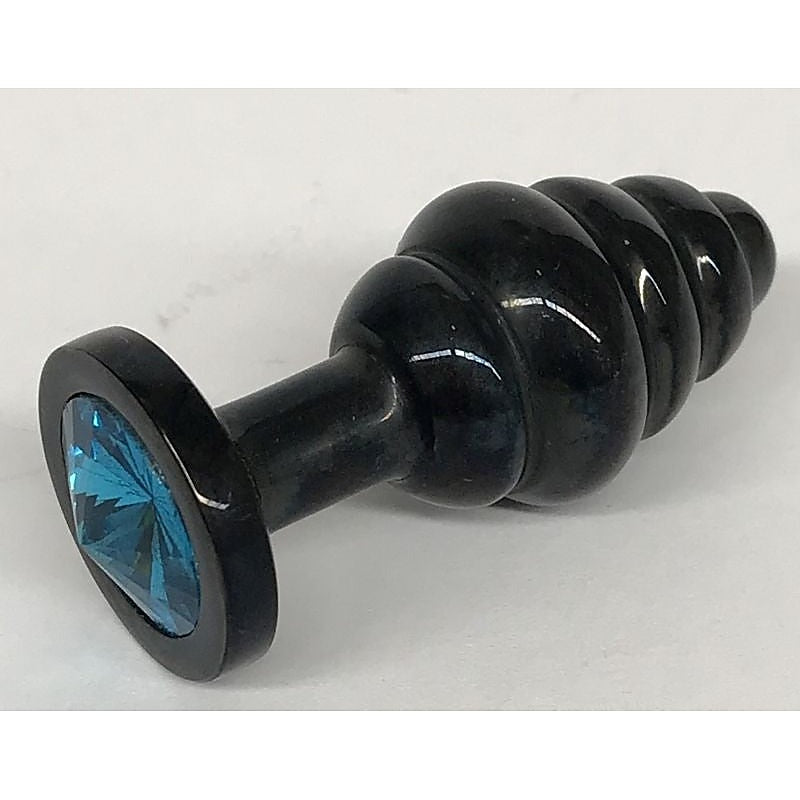 Wild Passion Anal Plug Black Small by Hell's Couture - Steel Sex Toys