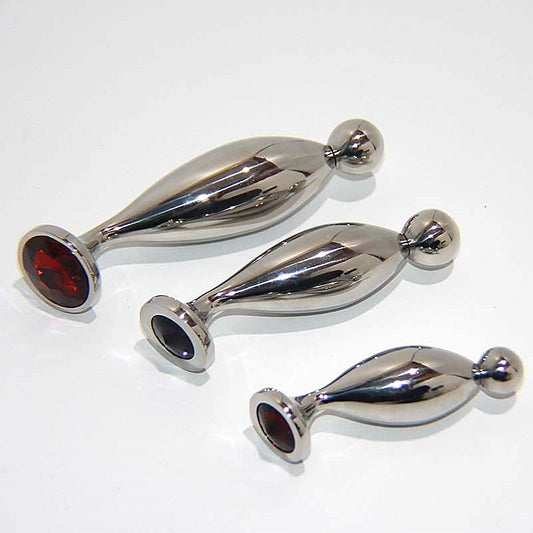 Seals Steel Sex Probe by Hell's Couture - Steel Sex Toys