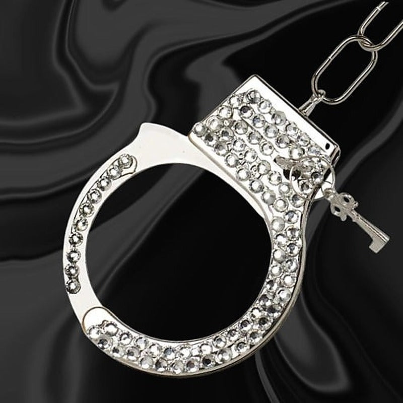 Premium Diamante Restraints by Hell's Couture - G-Spot Vibrators