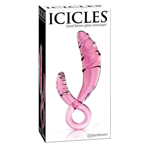 Premium Icicles No 30 Hand Blown Glass Massager - Glass Sex Toys