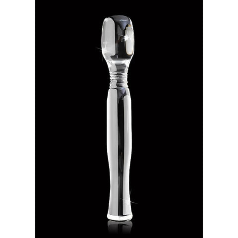 Icicles No 58 Glass Body Wand Massager by Pipedream Products - Glass Sex Toys