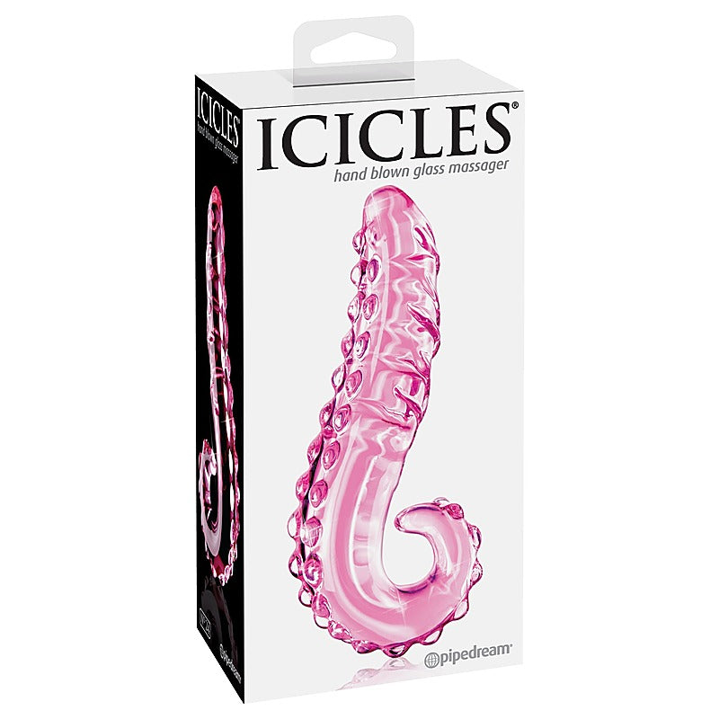 Icicles No 24 Hand Blown Glass Massager by Pipedream - Glass Sex Toys