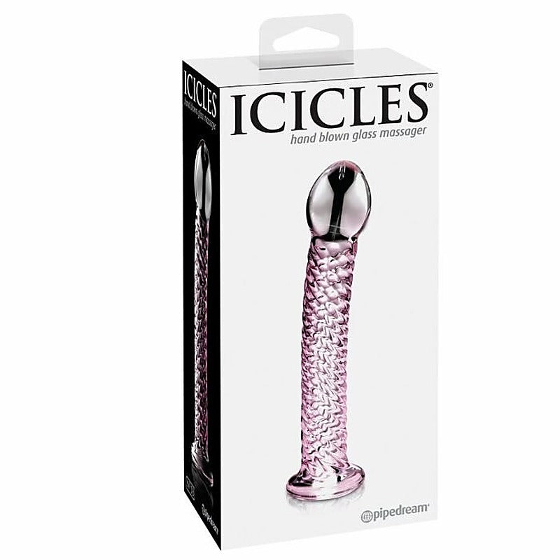 Icicles No 53 Hand Blown Glass Dildo by Pipedream - Glass Sex Toys