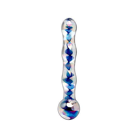 Icicles No. 08 Clear Glass Dildo Massager - Glass Sex Toys
